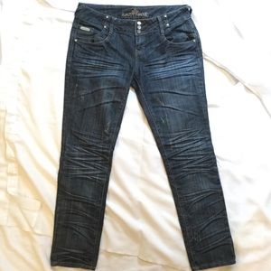 Rustic meets glam Jeans